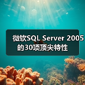 微软SQL Server 2005的30项顶尖特性