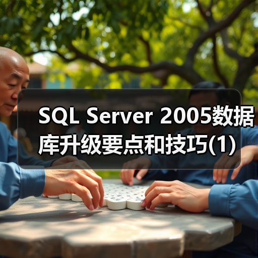 SQL Server 2005数据库升级要点和技巧(1)