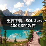 重要下载:SQL Server 2005 SP1发布 重要下载:SQL Server 2005 SP1发布