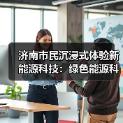 济南市民沉浸式体验新能源科技：绿色能源科普之旅点燃暑期热情