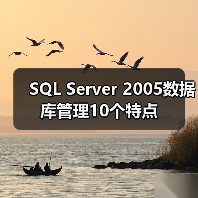 SQL Server 2005数据库管理10个特点