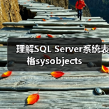 理解SQL Server系统表格sysobjects