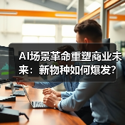 AI场景革命重塑商业未来:新物种如何爆发? AI场景革命重塑商业未来:新物种如何爆发?