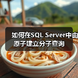 如何在SQL Server中由原子建立分子查询 如何在SQL Server中由原子建立分子查询