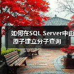 如何在SQL Server中由原子建立分子查询 如何在SQL Server中由原子建立分子查询