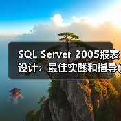SQL Server 2005报表设计：最佳实践和指导(1)