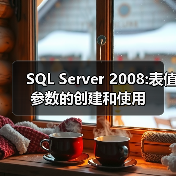 SQL Server 2008:表值参数的创建和使用