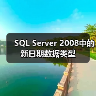 SQL Server 2008中的新日期数据类型