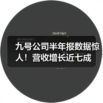 九号公司半年报数据惊人!营收增长近七成 九号公司半年报数据惊人!营收增长近七成