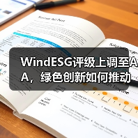 WindESG评级上调至AA,绿色创新如何推动行业转型? WindESG评级上调至AA,绿色创新如何推动行业转型?
