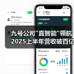 九号公司"真智能"领航 2025上半年营收破百亿增速达76% 九号公司"真智能"领航 2025上半年营收破百亿增速达76%