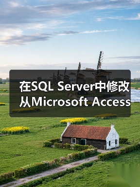 在SQL Server中修改从Microsoft Access链接的表 在SQL Server中修改从Microsoft Access链接的表