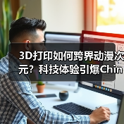 3D打印如何跨界动漫次元?科技体验引爆ChinaJoy 3D打印如何跨界动漫次元?科技体验引爆ChinaJoy