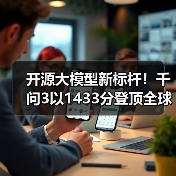 开源大模型新标杆!千问3以1433分登顶全球第三,多领域首屈一指 开源大模型新标杆!千问3以1433分登顶全球第三,多领域首屈一指