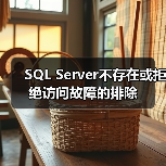 SQL Server不存在或拒绝访问故障的排除