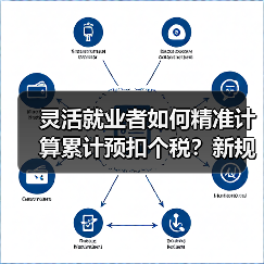 灵活就业者如何精准计算累计预扣个税？新规计算器上线