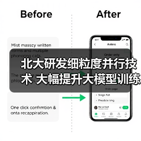 北大研发细粒度并行技术 大幅提升大模型训练效率 北大研发细粒度并行技术 大幅提升大模型训练效率