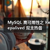 MySQL 高可用性之 Keepalived 双主热备