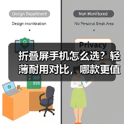 折叠屏手机怎么选？轻薄耐用对比，哪款更值得买？