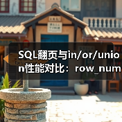 SQL翻页与in/or/union性能对比:row_number为何最优? SQL翻页与in/or/union性能对比:row_number为何最优?