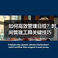 如何高效管理日程?时间管理工具关键技巧 如何高效管理日程?时间管理工具关键技巧