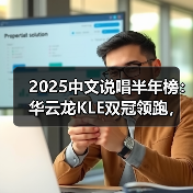 2025中文说唱半年榜：华云龙KLE双冠领跑，谁是新一代说唱王者？