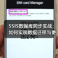 SSIS数据库同步实战:如何实现数据迁移与更新任务 SSIS数据库同步实战:如何实现数据迁移与更新任务