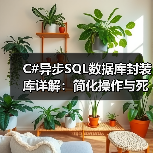 C#异步SQL数据库封装库详解:简化操作与死锁预防 C#异步SQL数据库封装库详解:简化操作与死锁预防