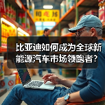 比亚迪如何成为全球新能源汽车市场领跑者？海外销量激增132%