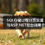 SQL存储过程分页实现与ASP.NET后台调用全解析 SQL存储过程分页实现与ASP.NET后台调用全解析