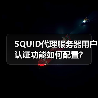 SQUID代理服务器用户认证功能如何配置？