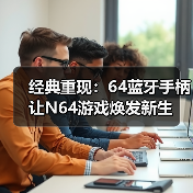 经典重现:64蓝牙手柄让N64游戏焕发新生 经典重现:64蓝牙手柄让N64游戏焕发新生