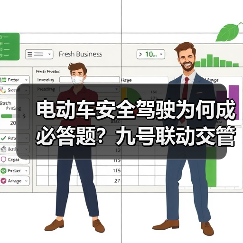 电动车安全驾驶为何成必答题?九号联动交管科普活动深度解析 电动车安全驾驶为何成必答题?九号联动交管科普活动深度解析