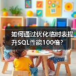 如何通过优化临时表提升SQL性能100倍？