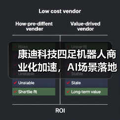 康迪科技四足机器人商业化加速，AI场景落地新路径