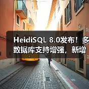 HeidiSQL 8.0发布!多数据库支持增强,新增23种语言及修复关键BUG HeidiSQL 8.0发布!多数据库支持增强,新增23种语言及修复关键BUG