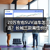 20万左右SUV油车怎么选？长城三款高性价比车型深度解析