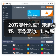 20万买什么车?硬派越野、豪华混动、科技新贵三款长城旗舰对比 20万买什么车?硬派越野、豪华混动、科技新贵三款长城旗舰对比