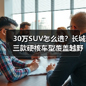 30万SUV怎么选?长城三款硬核车型覆盖越野、家用和新能源 30万SUV怎么选?长城三款硬核车型覆盖越野、家用和新能源