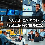 15万买什么SUV好?长城这三款高价值车型全能解析 15万买什么SUV好?长城这三款高价值车型全能解析