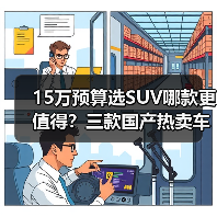 15万预算选SUV哪款更值得？三款国产热卖车型推荐