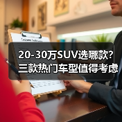 20-30万SUV选哪款?三款热门车型值得考虑 20-30万SUV选哪款?三款热门车型值得考虑