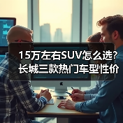 15万左右SUV怎么选?长城三款热门车型性价比对比 15万左右SUV怎么选?长城三款热门车型性价比对比