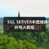 SQL SERVER中直接循环写入数据
