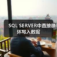 SQL SERVER中直接循环写入数据