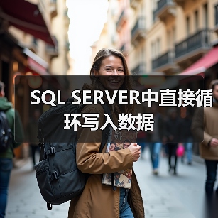 SQL SERVER中直接循环写入数据