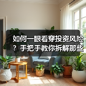 如何一眼看穿投资风险？手把手教你拆解那些藏在数字背后的秘密