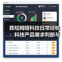 荔桔网络科技日常经验：科技产品需求判断与维护指南