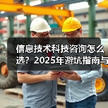 信息技术科技咨询怎么选？2025年避坑指南与实用方法